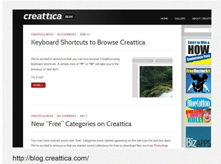 留白对网页设计的重要性，案例2