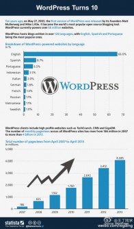 发展与回望,wordpress10周年 发展与回望,wordpress10周年