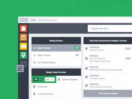 精致的扁平化网页设计欣赏