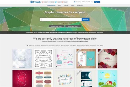 建站资源：优质的矢量图形免费下载网站