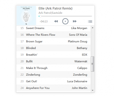 wordpress音乐播放器：WP-Player