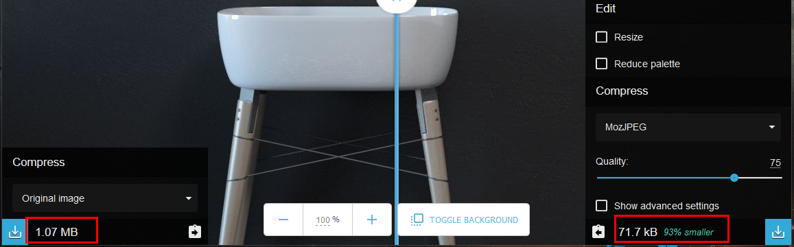 squoosh压缩图片应用-让你的大图片更小更快加载（images 3）
