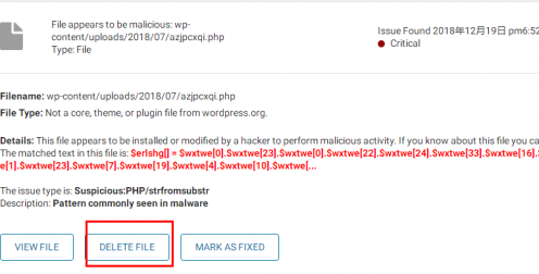 WordPress网站挂马扫描 WordPress网站挂马扫描