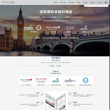 客户网站案例展示––云端视差wordpress企业主题(images 1)