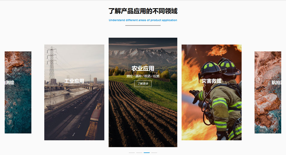 图片并排滚动模块-产品图片分类-企业优势图文-团队介绍-wordpress可重用区块下载（images 4）