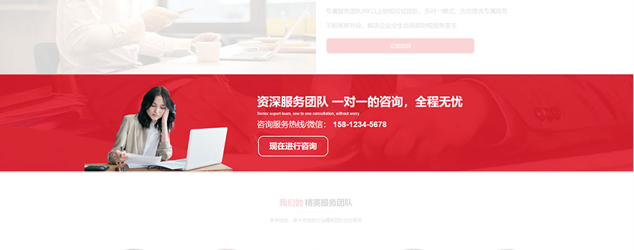 工商财税-公司注册-财务记账风格-模块拆分-wordpress可重用区块下载(images 8)