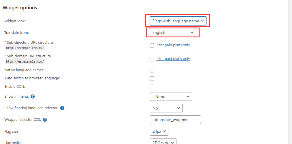 Gtranslate-基于谷歌API的自动翻译多语言插件使用介绍（images 3）