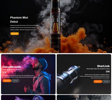 电子烟 系列产品类型